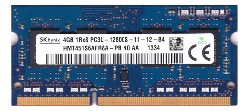 Hynix Hmt451s6afr8 a-pb 4 gb Pc3  12800 ddr3  1600 mhz Non