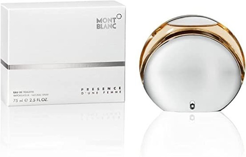 Mont Blanc Perfume Presence D´une Femme Dama  75 Ml Edt 