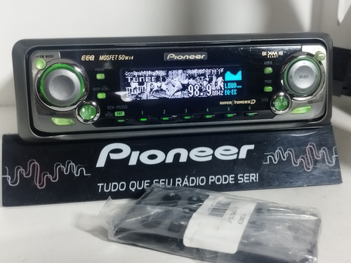 Radio Pioneer Golfinho Deh P6500 C/ Adaptador Bluetooth