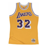 Mitchell And Ness Jersey Los Angeles Lakers Magic Johnson 84