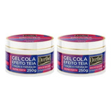 Gel Cola Fixador Ouribel Efeito Teia 250g - Kit C/ 2un