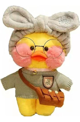 Juguete De Peluche De Pato Peluche Suave Con Accesorios Ropa