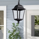 Farol Colgante Luces Para Jardin Exterior D Colgar Cuadrado