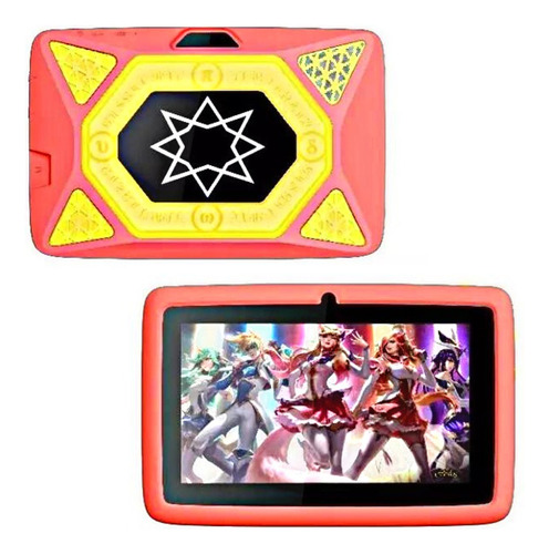 Tablet Economica 16gb Niños Gamer 7 Pulgadas 2gb Tableta W3 Color Rojo