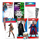 Paquete De Calcomanías De Dc Comics Justice League Para Fies