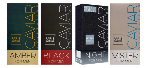 Kit Com 3 Caviar Collection Masc.100 Ml-original E Lacrado