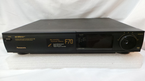 Vídeo Cassete Recorder Panasonic Modelo Nv-f70 Sem Funcionar