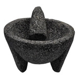 Molcajete Artesanal Piedra Volcánica. 20 Cm