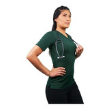 Uniforme Clinico - Delantal Ripholia Verde Petroleo 2169