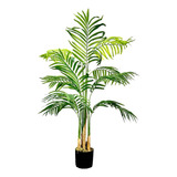 Planta Artificial Palmera 120 Cm Luxury 10 Hjs/ Arbusto Real