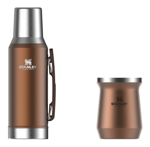 Combo Mate System Stanley 1.2 Litros + Mate 236ml - Maple