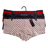 Boxer Tommy Hilfiger Para Dama (pack De 3 Pz)