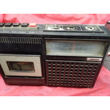 Rádio Cassette Recorder Antigo Sanyo M2429 Leia Descrição