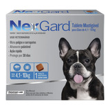 Nexgard Contra Pulgas E Carrapatos Para Cães De 4,1 A 10kg 1