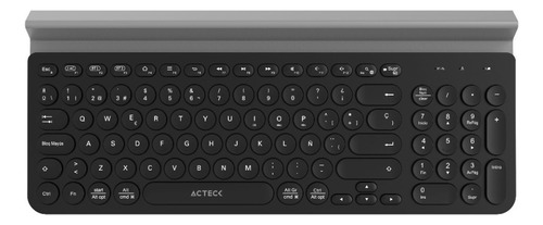 Teclado Multidispositivo Inspire Comp Ti695 / 2.4ghz Teclado Negro Idioma Español Latinoamérica