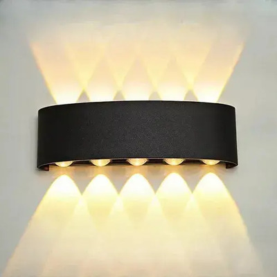 Lámpara De Pared Moderna Led 10w Para Exteriores Impermeable | Envío gratis