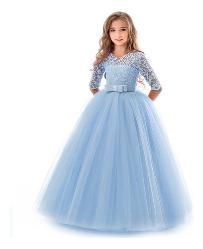 Vestido De Princesa Para Adolescentes Y Niñas, Vestido De Fi