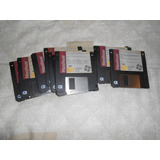 Lote 10 Diskette 3.5 2hd - Hd  Usados Vervatim - Nashua