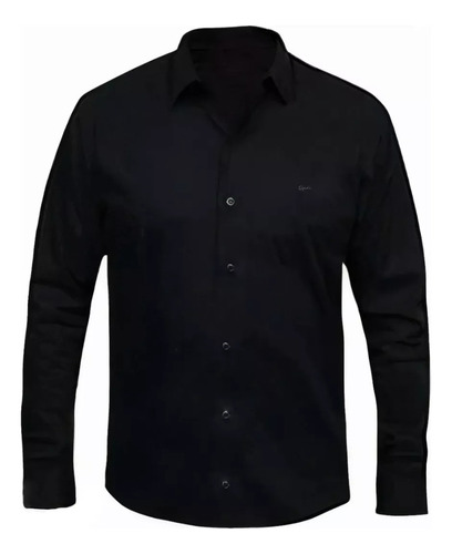 Camisa Social Masculina Slim Fit Ogochi - Pronta Entrega Ofc