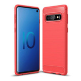 Funda Case Tpu Carbón Para Samsung Galaxy S10 Sm-g973f