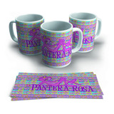 La Pantera Rosa Animado Mugs Pocillos Personalizados Vasos