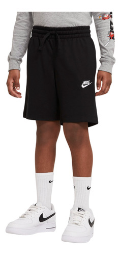 Shorts Nike Jersey Niños Negro