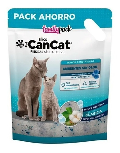 Silica Can Cat Family Pack 7.6 Lts