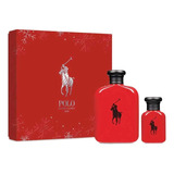 Set Raph Lauren Polo Red Men 125ml Edt + Red Men 40ml Cofre