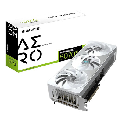 Vga Gigabyte Geforce Rtx 5070 Ti Aero Oc 16gb Gddr7 | Meses sin interés