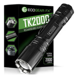 Ecogear Fx Kit De Linterna Táctica Tk2000  Ofrece 2000 Lúme