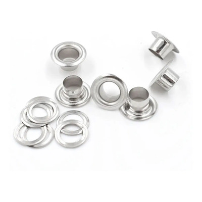 Ojillos Eyelets Scrapbook De 5mm I Color Plata 50 Pzas