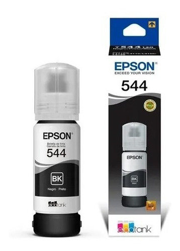 Tinta Epson T544 Negro Original 2 Piezas Impresoras Serie L