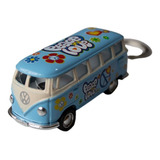 Llavero Combi Metalica Volkswagen Vw Friccion Llantas Hippie