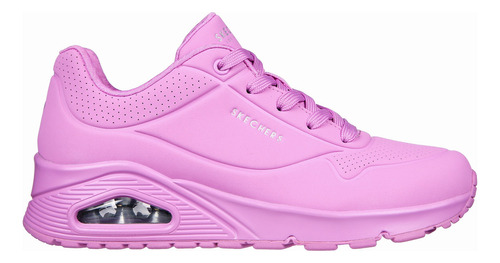 Tenis Skechers 73690pnk Uno Mujer Color Rosa Diseño De La Tela Liso Talla 22.5 Mx