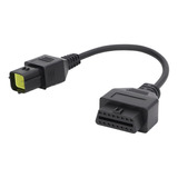 Cable Conector Obd2 Para Escáner Universal De Motocicleta De