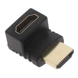 Conector Codo Cople De 90 Grados Para Cable Hdmi