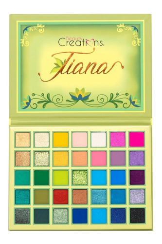 Paleta De Sombras Beauty Creations Tiana 35 Tonalidades 