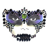 Pegatina Brillo Face Sticker Hallowen Maquillaje Catrina #41