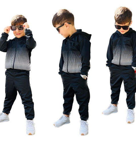 Conjunto De Moletom Infantil Feminino E Masculino Frio 2023