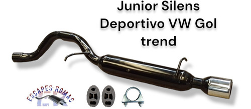 Escapes Deportivo Junior Silens Vw Gol Trend