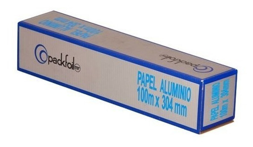 Papel Aluminio 100 Metros (caja Con Corte)