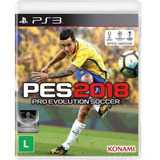Pro Evolution Soccer 2018  Standard Edition Konami Ps3 Físico