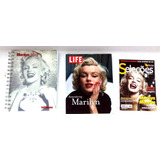 Marilyn Monroe 1=agenda 1=livro=1 Seleção Frete 30,00