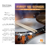 Partituras Bateria First 50 Songs Drums Digital Oficial
