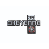 Cheyenne Emblema 35 Lateral Accesorios Placa