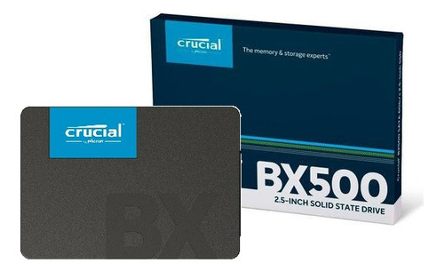 Ssd 480gb Da Crucial Ct480bx500ssd1 480gb Preto