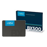 Ssd 480gb Da Crucial Ct480bx500ssd1 480gb Preto