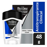 Desodorante Rexona Clinical Men Crema 3x