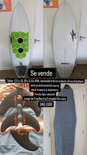 Tabla De Surf Marbella 5' 11 