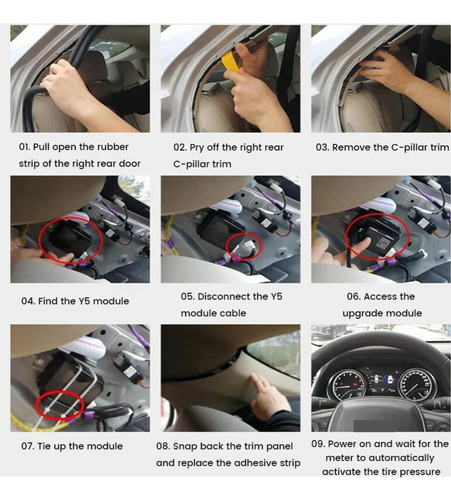 Sistema De Control De Presin De Neumticos Tpms Toyota Rav4 Foto 6